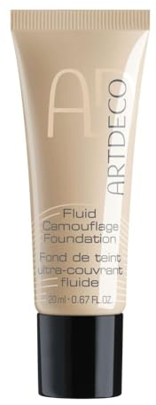 ARTDECO Fondotinta Fluid Camouflage – Trucco altamente coprente per carnagione uniforme – 1 x 20 ml