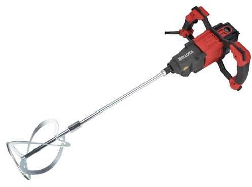Bellota M18 - Máquina mezcladora de pintura y mortero de 1800 W 220 v enchufe tipo C-F