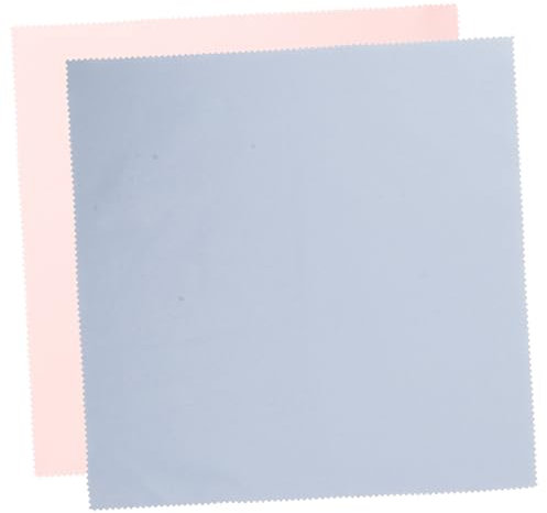 WRITWAA 6pièces Chiffons De Nettoyage Pour Argenterie Et Bijoux Lot De Chiffons Réutilisables Nettoyage Pour Montres Et Bijoux Couleur Aléatoire