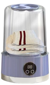 Compact Portable Washing Machine | Compact Portable Washing Machine – Digital Display 2 Modes Washing Accessories Household Appliance for Home Dormitory Camping and Travel