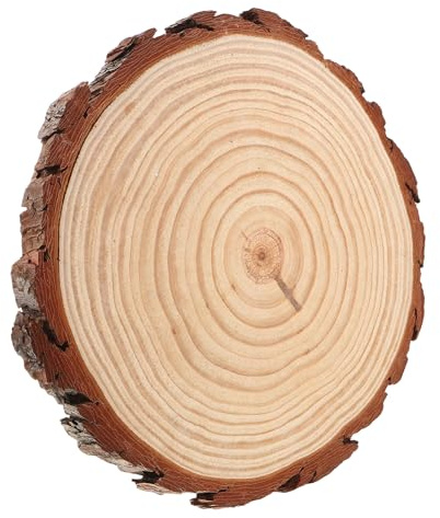 Toddmomy Pierre Jardin Bois Naturel Tranche de Bois Décorative Résistante Aux Intempéries pour Allée Extérieure Terrasse et Aménagement Paysager