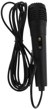 Toddmomy Microfono Dinamico con Jack 6,35 Mm in Metallo per Cantare e Mixer in Eventi Professionali
