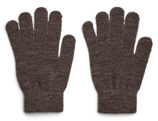 PIECES Women's PCNEW Buddy Smart Glove NOOS BC, Dark Grey Blend, One Size