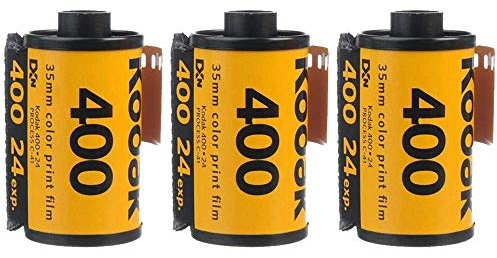 3 Rolls Kodak UltraMax 400 35mm Film (24 Exposures)