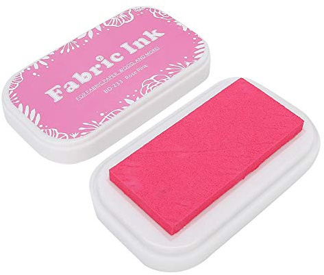 Stempelkissen, waschbare bunte Tinte für Holzstempel, Scrapbooking und Basteln, ideal für , Erwachsene und kreative Projekte