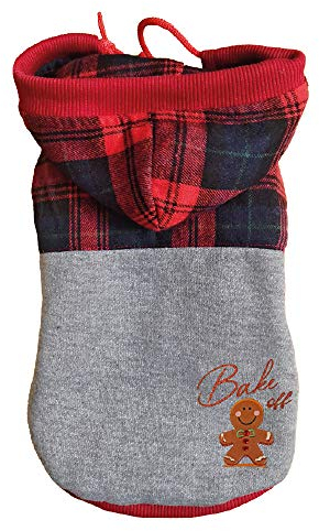 Croci Kreuz Sweatshirt für Tiere Xmas Gingerbread 35 cm - 115 g