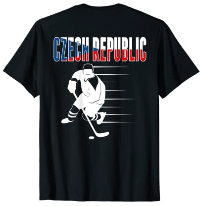 Czech Republic Ice Hockey Lovers Jersey - Czech Hockey Fans T-Shirt