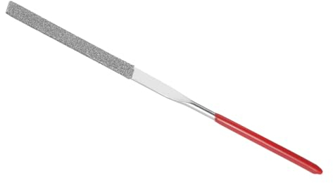 CoCud Diamond Coated Needle File, | 150 Grit 3mm Shank 140mm Length|, Diamond Flat Files Sharpening Tool - (Applications: for Metal Glass Stone), 1-Piece