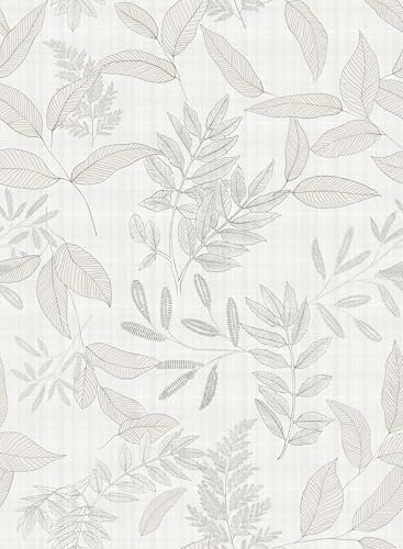 myforHD Papel Pintado Autoadhesivo Flores 44cmX300cm Papel de Pared Papel Adhesivo para Muebles Removible Impermeable Retro Vinilo PVC Pegatina Decorativos Pared Salon Dormitorio