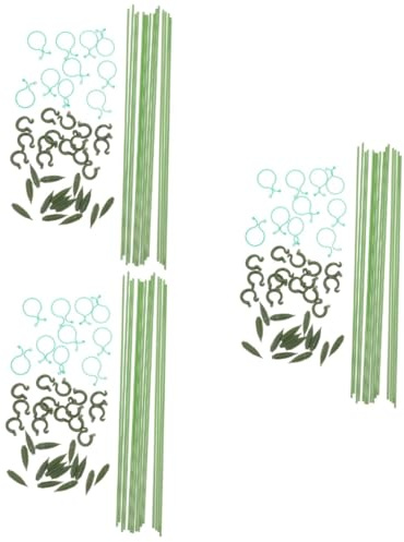 YARNOW 3juegos Soporte para Plantas Trepadoras Estacas Ajustables para Jardín y Decoración De Interiores para Rosales y Enredaderas