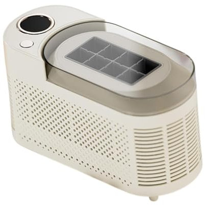 Máquina para Hacer Hielo, portátil, Mini máquina para Hacer Hielo, Ideal para el hogar, el Escritorio y el Camping. Produce 8 Cubitos en 15 Minutos. Alimentación: Coche y CA/CC. Fá