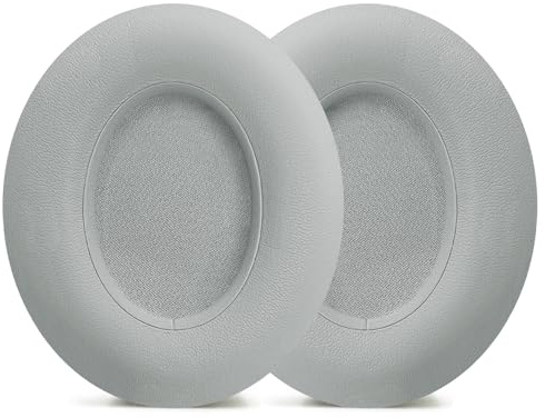 UOWGA Headphones Replacement Ear Pads for Beats Studio 2&Studio 3 Wireless Headphones， Earpads with Soft Protein Leather, Noise Isolation Memory Foam. (Gray)