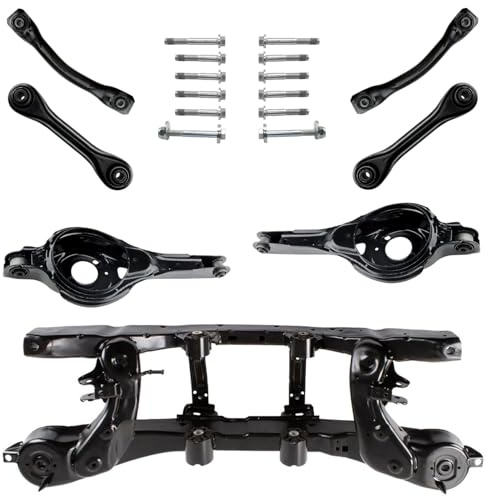 1x Achsträger Hinterachse 6x Querlenker Schrauben Satz für Ford Kuga II nur 4x4