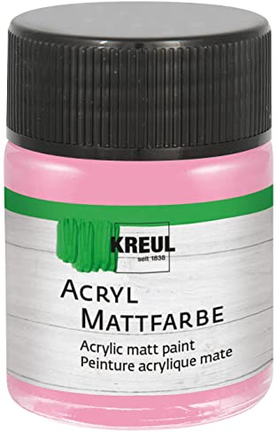 Acrylfarbe Kreul 50 ml Mattfarbe Malfarbe Bastelfarbe Himbeere