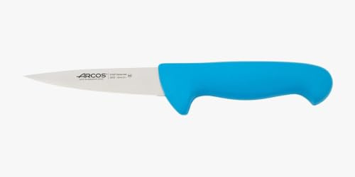 Arcos 292923 serie 2900-slaktare stek knivblad nitrum 130 mm (5,12 tum) – handtag polypropylenblå färg, 18/8 rostfritt stål
