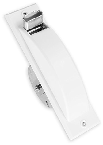 DIWARO® Halbeinlass-Gurtwickler | Lochabstand 175 mm | für 5 m Gurt | weiß