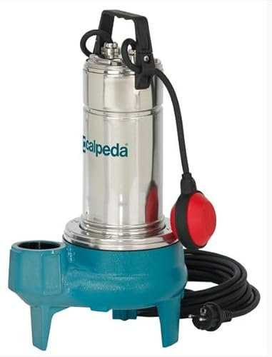 CALPEDA Bomba Sumergible GQSM Agua Sucia GQS50-9m 0,75kW 1Hp 230V 50Hz