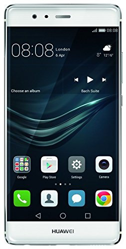 Huawei P9 Smartphone Portable débloqué 4G (Ecran: 5,2 Pouces - 32 Go - Double Nano-SIM - Android) Argent (Reconditionné)