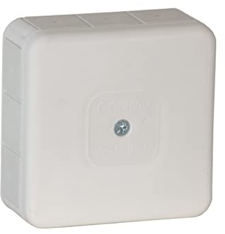 Abzweigdose VP-31 Verbindungsdose Abzweigkasten Kabeldose Aufputzdose 12 Einführungen weiß 400V