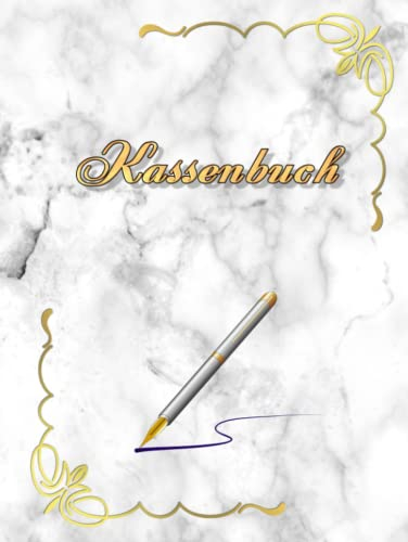 Kassenbuch Friseursalon Kleinunternehmer Mobiler Friseur Hausbesuche Barbier Budgetplaner mit Tabellen Einnahmen Ausgaben Kontoübersicht ... Finanzplaner Geschenkidee Marmor 01