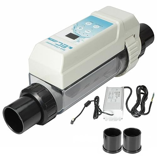 TAHALI Clorador de Sal, EC8/12/16/20g/H SPA generador de Cloro electrolizador Piscina clorador de Sal,EC8