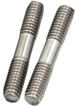 NORAZE Metrische Stehbolzen aus Edelstahl 304, Schraubstange, Zahnstange, Doppelkopf-Stehbolzen, Bolzen, M3, M4, M5, M6, M8 (Size : 30mm, Color : M8 2pcs)