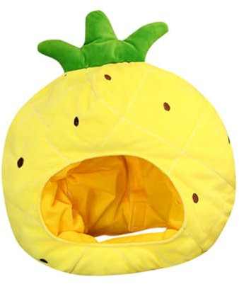 Abaodam Funny Pineapple Headgear Comfortable Photo Props for Halloween Costume Parties