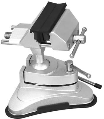 yomoe Tornillo de Banco para Trabajo Pesado, para Uso Doméstico, Pequeño, con Rotación de 360 Grados, Multifuncional, para Mesa Pequeña