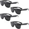 PNPGDYK 4 Piezas Gafas Estenopeicas, Gafas Reticulares Estenopeica Anteojos Estenopeicos Gafas Entrenamiento Visual Unisex para Entrenamiento Ocular y Relajación para Mejoran la Visión (Negro)