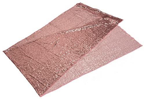 Tendone di sfondo in rete a griglia con paillettes oro rosa, sfondo fotografico in mesh lucido per decorazioni di matrimoni e feste, sfondo fotografico resistente e riutilizzabile