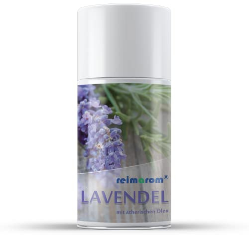 Duftspray Lavendel | Lufterfrischer für automatischen Duftspender oder zum manuellen Sprühen | Raumduft von REIMA | mit Geruchsabsorber | Duft von frisch gepflücktem Lavendel