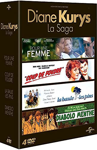 Coffret diane kurys : diabolo menthe ; coup de foudre ; la baule-les-pins ; pour une femme [FR Import]