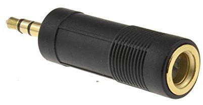 kenable 6,35 mm Stereo Klinkenstecker Buchse Zum 3,5 mm Stereo Klinkenstecker Stecker Vergoldeten Adapter
