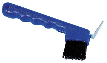 Kerbl Hufauskratzer mit Bürste blau