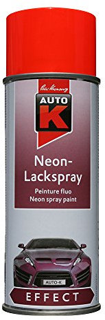 kwasny 233 088 auto di K effetto neon della vernice rosso fluorescente 400 ML