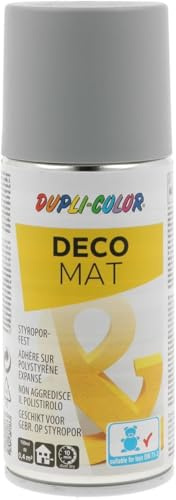 DUPLI-COLOR DECO MAT RAL 7001 Silbergrau matt 150 ml - Sprühfarbe | Acryllack für kreative Bastel- und Dekorationsprojekte, Einfache Anwendung auf vielen Untergründen & Objekten