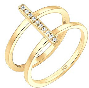 Elli Damen-Stapelring Kristall 0602940618