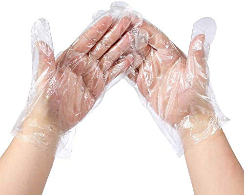 A1SONIC® Einweghandschuhe, steril, lebensmittelecht, Polyethylen-Handschuhe, 100 Stück
