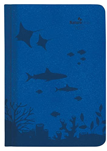 Wochen-Minitimer Nature Line Ocean 2023 - Taschen-Kalender A6 - 1 Woche 2 Seiten - 192 Seiten - Umwelt-Kalender - mit Hardcover - Alpha Edition