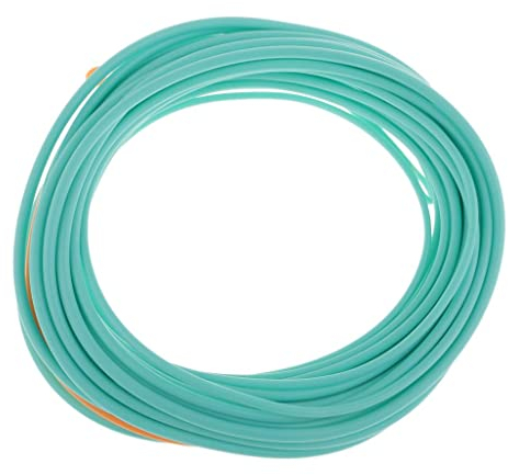 chiwanji Head Fliegenfischerschnur mit 2 Geschweißten Schlaufen, Blau + Orange 25FT 650gr