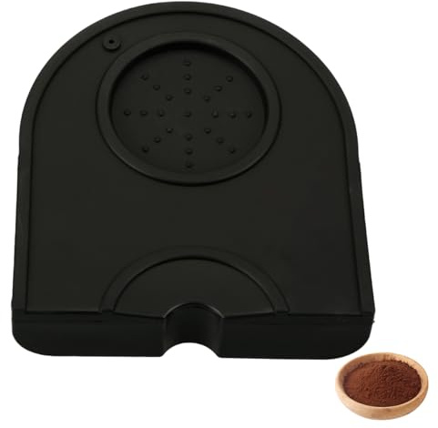 Silicone Coffee Tamper Mat, GLADFRESIT Anti-Slip Soft Coffee Mat, Espresso Coffee Tamping Mat for Semi-Automatic Coffee Machine, Kitchen, Bar