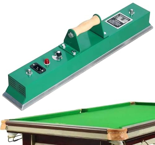 Cashwise Billardtisch Bügeleisen, 670mm einstellbare Temperatur Snooker Tisch Bügeleisen, thermostatische Pool Tisch Tuch Eisen, entworfen für Billard Spiele Clubs, Spielzimmer Zimmer, Haus