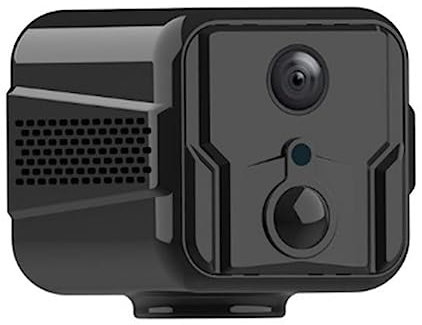 CENMEN Mini cámara inalámbrica T9 Mini cámara inalámbrica 4G Audio de 2 vías vigilancia remota de la red cámara IP 1080P (A)