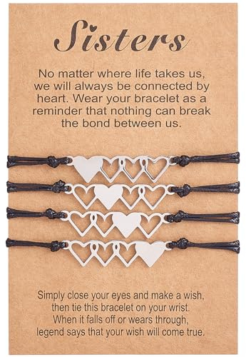 LEGENTLISUR 430 Edelstahl-Armbänder mit Schmetterlingsgliedern,armband damen,Paar Schmuck für Ihn/Sie/Mädchen/Frauen
