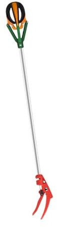 ＡＷＨＡＯ 59inch Apple Picker Tool Fruit Picking Tool Metal Pole Lightweight for Fruit Harvesting Pears Picker
