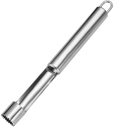 Apfelentkerner Apfelausstecher mit Edelstahlklinge,praktischer Kernausstecher mit Aufhängeöse, entfernt Kerngehäuse(2)