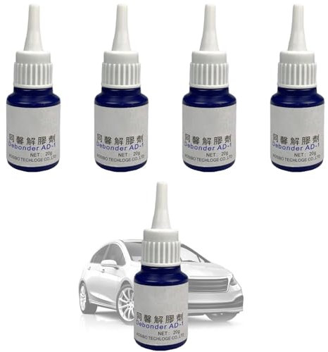 5 Packs Strong Glue Remover,Safe Adhesive Decal Remover,Multifunctional Super Glue Remover,Effortlessly Erase Adhesive Gentle Surfaces For Label