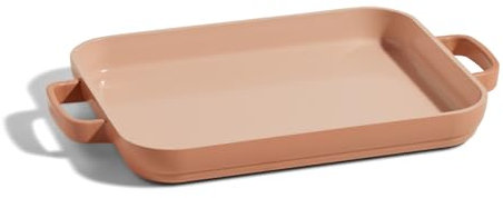 Our Place Mini Griddle Pan – 1.9L Nonstick Ceramic Sheet Pan & Stovetop Griddle with Handles | Toxin-Free Cast Aluminum | Oven Safe up to 232°C | Compatible with All Cooktops | Spice