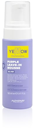 Yellow Professional Silver Purple Leave In-Mousse 160 ml