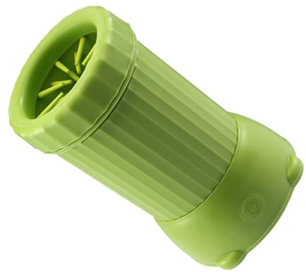 Pulitore per zampe di cane, intelligente per animali domestici, ricarica USB, pulitore automatico per zampe per cani, per escursioni, viaggi